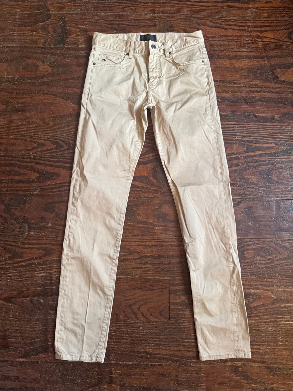 J. Lindeberg Men's Slim Fit Beige Pants 30x34